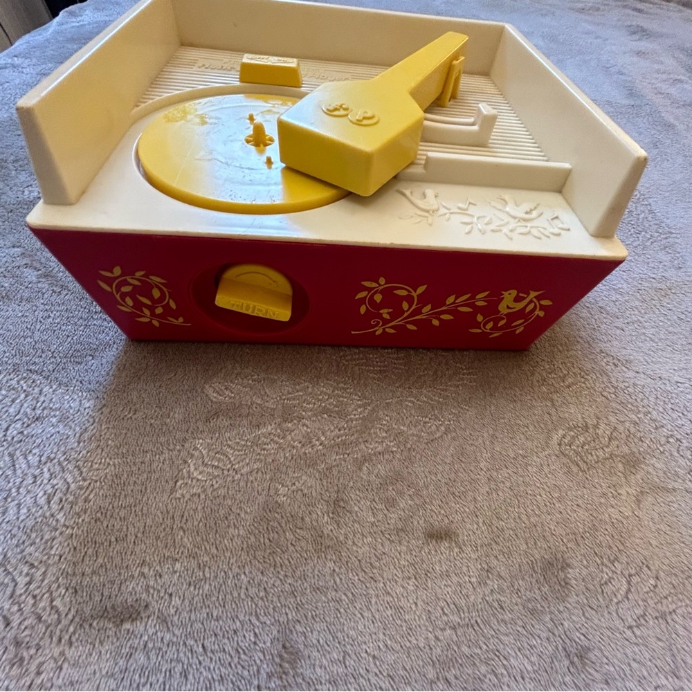 Fisher-Price 995 Music Box Player NOT WORKING NO RECORDS 1971